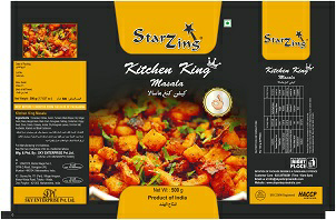 Starzing Kitchen King Masala With Device Device mark 3562875 Trademark