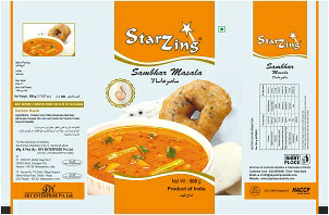 Starzing Sambhar Masala With Device Device mark 3562878 Trademark