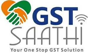 Gst Sathi With Logo Device mark 3590081 Trademark