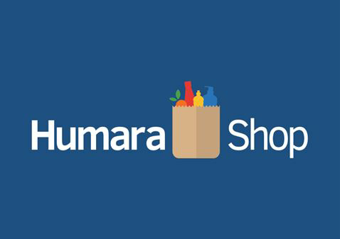 Humara Shop (stylised) & Device Device mark 3581779 Trademark