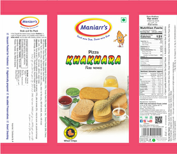 Maniarr's Pizza Khakhara Device mark 3652758 Trademark