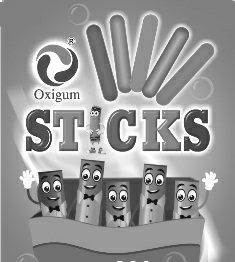 Oxigum Sticks With Logo Device mark 3607191 Trademark