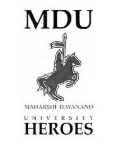 Mdu Maharshi Dayanand University Heroes With Logo Of Warrior Device mark 3629435 Trademark