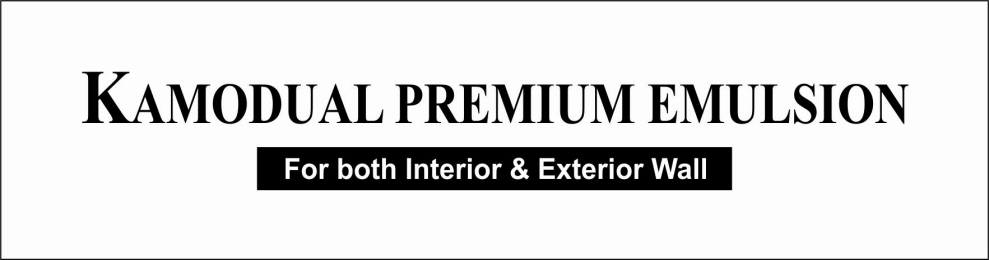 Kamodual Premium Emulsion For Both Interior & Exterior Wall Device mark 3609012 Trademark