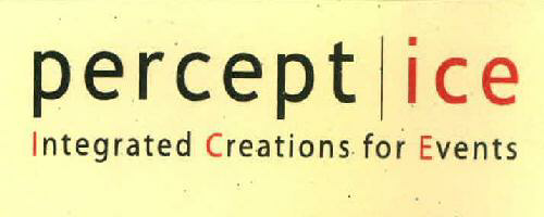 Percept | Ice Integrated Creations For Events Device mark 3630108 Trademark