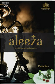 Aleeza Flavoured Molasses Paan Ras Device mark 3634330 Trademark