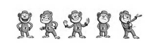 Device Of Monkey Device mark 3608120 Trademark