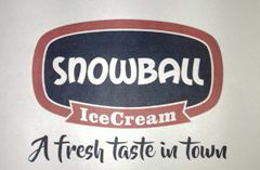 Snow Ball Ice Cream A Fresh Taste In Town Device mark 3618407 Trademark