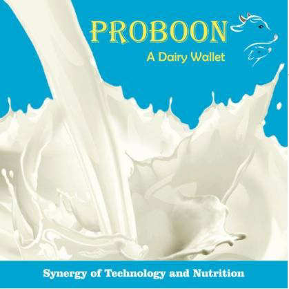 Proboon A Dairy Wallet Synergy Of Technology And Nutrition Device mark 3618396 Trademark