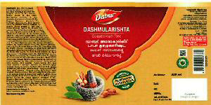 Dabur Dashmularishta Label Device mark 3618601 Trademark
