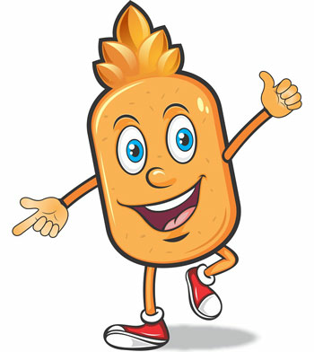 Device Of Potato Mascot Device mark 3636603 Trademark