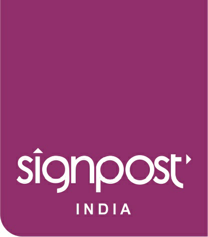 Signpost India Device mark 3624802 Trademark
