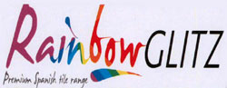 Rainbow Glitz With Word Premium Spanish Tile Range Device mark 3638689 Trademark