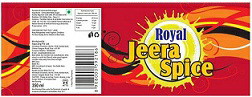 Royal Jeera Spice Device mark 3647215 Trademark