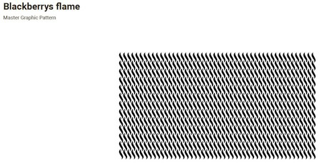 Blackberrys Flame Supergraphics(device) Device mark 3624992 Trademark