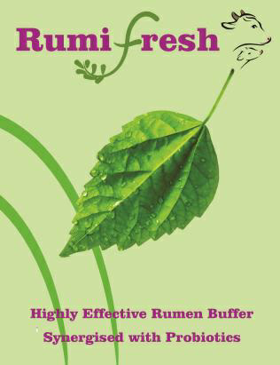 Rumifresh Highly Effective Rumen Buffer Synergised With Probiotics Device mark 3618397 Trademark