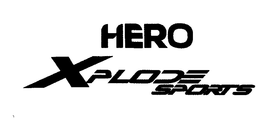 Hero Xplode Sports Device mark 3657517 Trademark