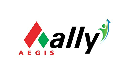 Aegis Ally (label) Device mark 3643183 Trademark