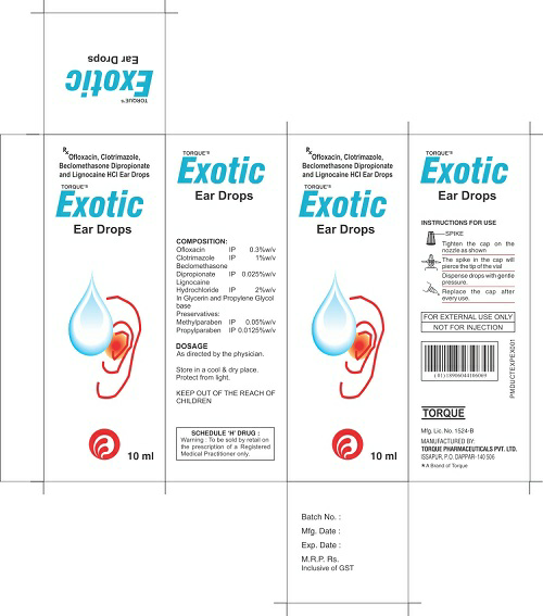 Torque's Exotic Device mark 3668722 Trademark