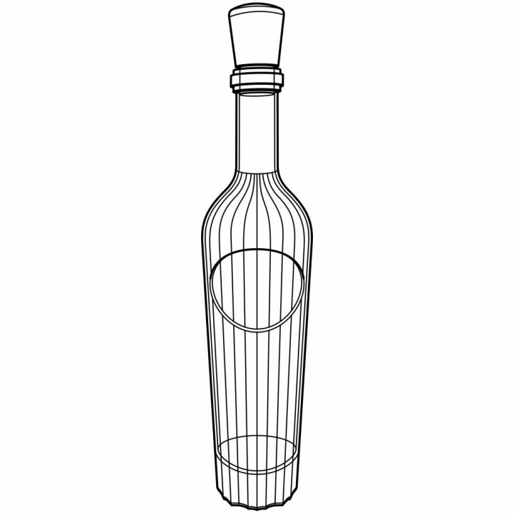Bottle Design Device mark 3661468 Trademark
