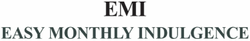 Emi Easy Monthly Indulgence Device mark 3666412 Trademark