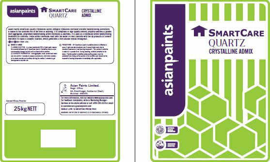 Asian Paints Smartcare Quartz Crystalline Admix Device mark 3680414 Trademark
