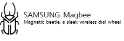 Samsung Magbee Magnetic Beetle, A Sleek Wireless Dial Wheel Device mark 3698246 Trademark