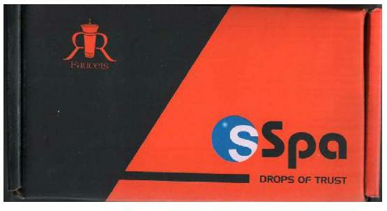 “rr” Faucets “s” Spa”. Device mark 3693361 Trademark