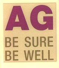 A.g Be Sure Be Well(representation Attached) Device mark 3690703 Trademark