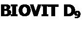Biovit D9 Device mark 3678180 Trademark