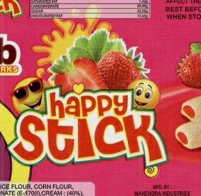 Happy Stick (label) Device mark 3671147 Trademark