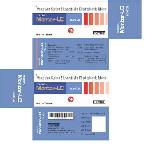 Torque's Montor-lc Device mark 3668725 Trademark