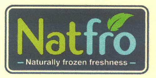Natfro Naturally Frozen Freshness Device mark 3697701 Trademark