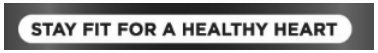 Stay Fit For A Healthy Heart Label Device mark 3729821 Trademark