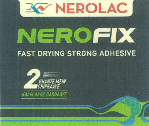 Nerolac Nerofix Fast Drying Strong Adhesive Device mark 3664647 Trademark
