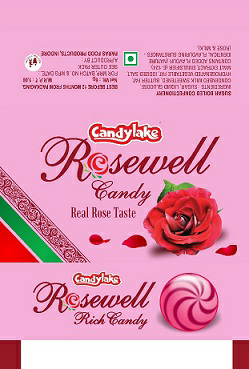 Candylake Rosewell Candy (label) Device mark 3729872 Trademark