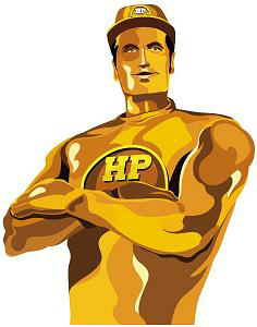 Hp With Device Of Man Device mark 3728526 Trademark