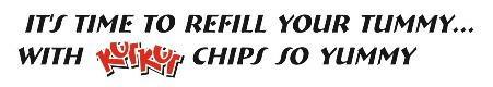 It's Time To Refill Your Tummy With Kutkut Chips So Yummy Device mark 3713899 Trademark