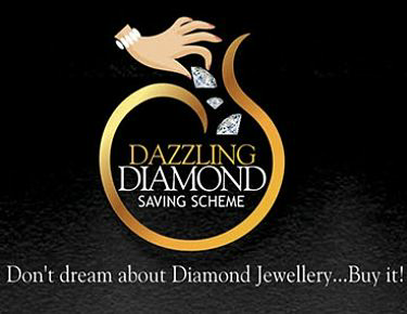 Dazzling Diamond Scheme Don’t Dream About Diamond Jewellery…buy It! Device mark 3724652 Trademark