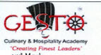 Gesto Culinary& Hospitality Academy Creating Finest Leaders Device mark 3731478 Trademark