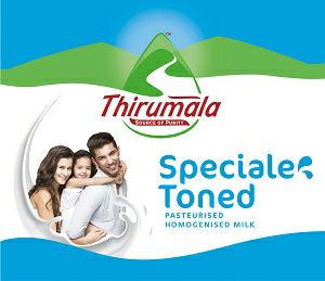 Thirumala Source Of Purity - Speciale Toned - Pasteurised Homogenised Milk Device mark 3783899 Trademark