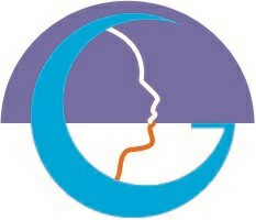 Device Of A Semicircle And A Crescent With A Silhouette Of A Human Face Device mark 3785926 Trademark