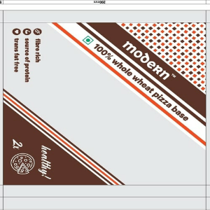 Modern Whole Wheat Pizza Base Device mark 3780003 Trademark