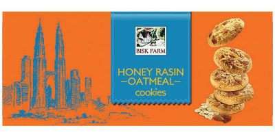 Bisk Farm Honey Rasin Oatmeal Cookies With Device Device mark 3785602 Trademark