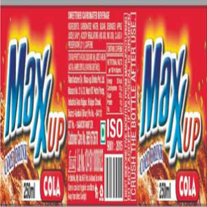 Maxx-up Drinks (label) Device mark 3785334 Trademark