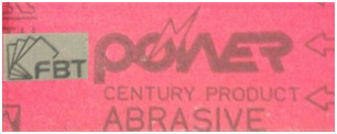 Fbt Power Century Product Abrasive Device mark 3792336 Trademark