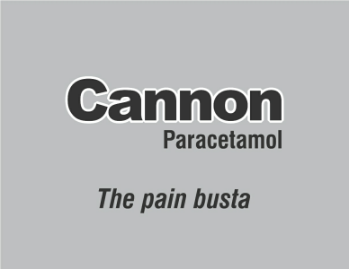 Cannon Paracetamol – The Pain Busta Device mark 3800011 Trademark