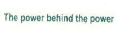 The Power Behind The Power Device mark 3803281 Trademark