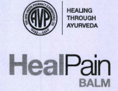 Healpain Balm Avp Healing Through Ayurveda Device mark 3798325 Trademark