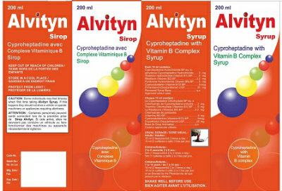 Alvityn Syrup Device mark 3798832 Trademark